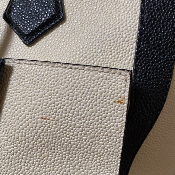 Cole Haan black and white large satchel - Picture 2 of 7